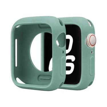 Imagem de Capa De Silicone 42mm 46mm Para Apple Watch Series 9 8 7 6 5 4 3 SE, P