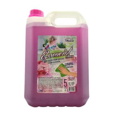 Imagem de Álcool Perfumado Essencial Clean 5 Litros - Talco - Essencial Clean  T