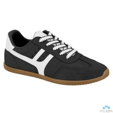 Imagem de Tênis Feminino Moleca Casual Detalhe Cadarço Estilo Conforto Retrô -, 