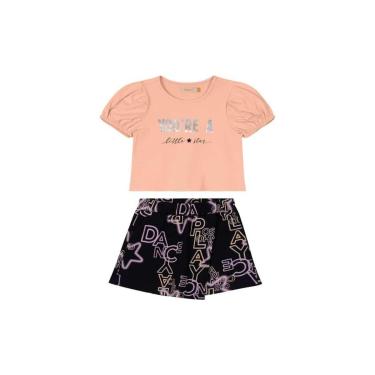 Imagem de Conjunto Infantil Menina Moletinho Carinhoso 98227-Feminino