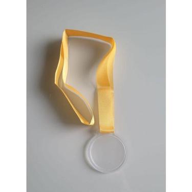 Imagem de Medalha Esportiva com Fita Redonda Acrílico Irmossi 6cm-Unissex