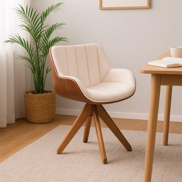 Imagem de Poltrona Palma em Madeira de Eucalipto Movellu Home