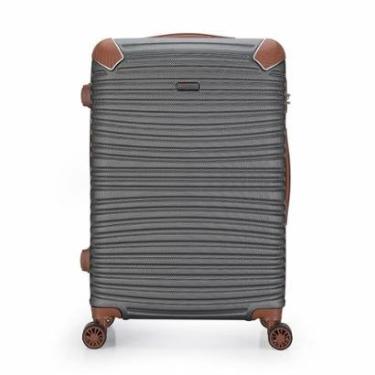 Imagem de Mala de Bordo P Executiva Viagem Rodinhas 360° ABS-Unissex