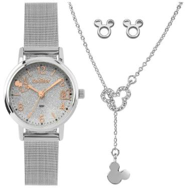 Imagem de Kit Relógio Condor Feminino CO2035NLB/K4K-Feminino