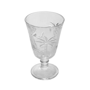 Imagem de Conjunto Jarra com 6 Taças Palm 1,3L/240ml Cristal Ecológico - Lyor