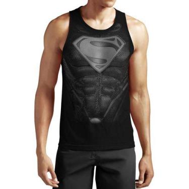Imagem de Regata Preta Superman - Atlética, M
