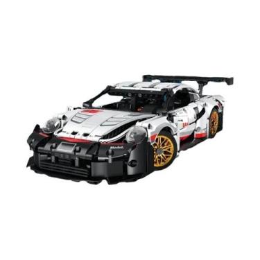 Imagem de Conjunto De Blocos De Montar De Carro De Corrida Super Rápido De 1238 