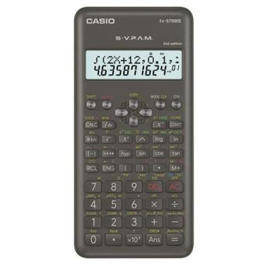 Imagem de Calculadora Cientifica Casio FX-570MS New Edition - Preto