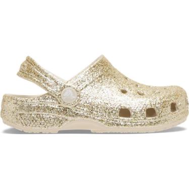 Imagem de Sandália Crocs Classic Chunky Glitter Clog T Sandstone-Unissex