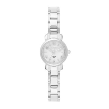 Imagem de Relógio Seculus Feminino Ref: 23757l0svna2 Clássico Aço Prateado