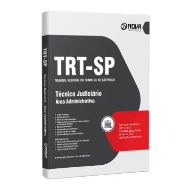 Imagem de Apostila TRT-SP - Técnico Judiciário - Área Administrativa - Sem Espec