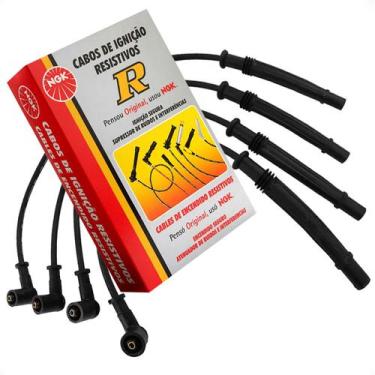 Imagem de Cabos De Vela Clio Sandero Kangoo March 1.0 16v Ngk Original, CABO DE 