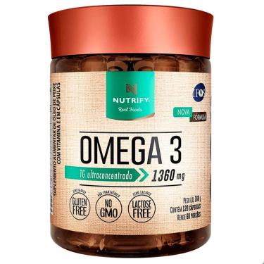 Imagem de Ômega 3 TG Ultra Concentrado 1360mg 120 Capsulas Nutrify-Unissex