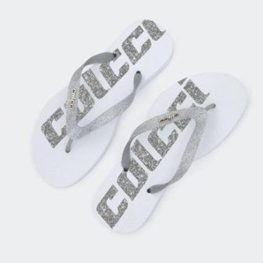 Imagem de Chinelo Colcci Shine Feminino Branco-Feminino
