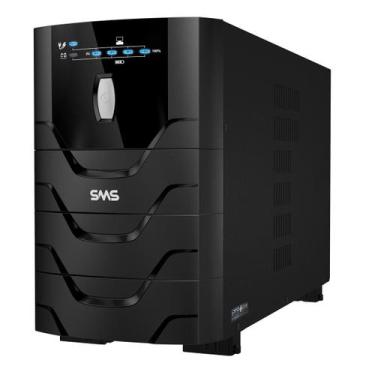 Imagem de Nobreak SMS Power Vision 3000VA Ent Bivolt Saida 115V 27747, Bivolt