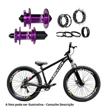 Imagem de Bicicleta aro 26 Absolute Nero 5 Preto Single Freio Hidráulico Cubo Ba