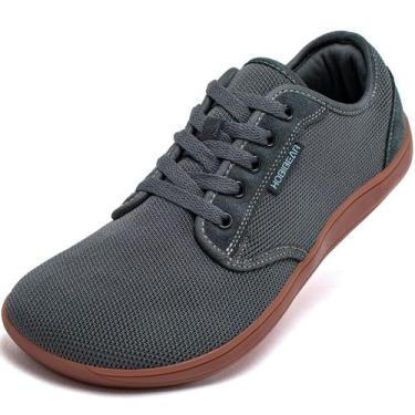 Imagem de Sapatos HOBIBEAR Barefoot Minimalist Fashion Sneaker cinza/marrom
