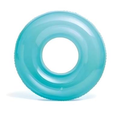 Imagem de Boia Transparente Grande 76cm Ref 59260 - Intex, Azul