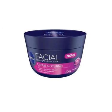 Imagem de Creme Noturno Facial  5 Em 1 Nivea 100g - Beiersdorf