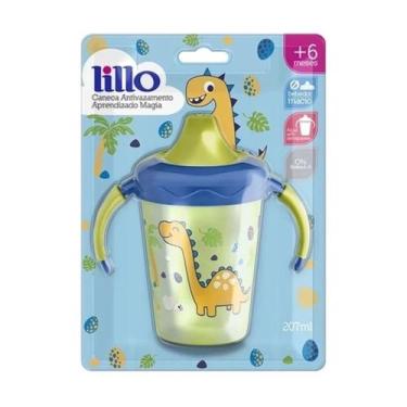 Imagem de Copo infantil menino menina  Lillo  207mL, Azul