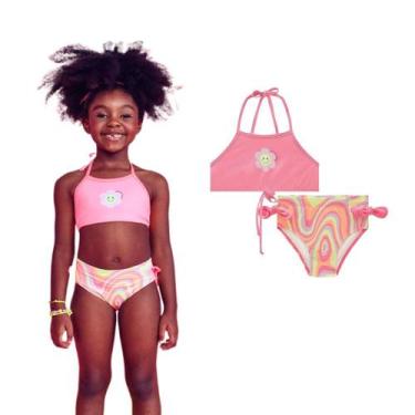 Imagem de Biquíni Infantil Margarida Proteção Uv50+ Kukiê, 4