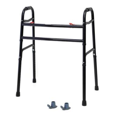 Imagem de Andador Bariátrico Dobrável AireMed, Capacidade de 272 kg, Preto