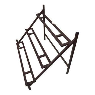 Imagem de Suporte Para Plantas Escada De Ferro Para Jardineiras 100cm - - Alpe &