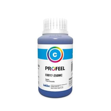 Imagem de Tinta Corante Profeel E0017 250ml Cyan Compatível com Impressora Jato 