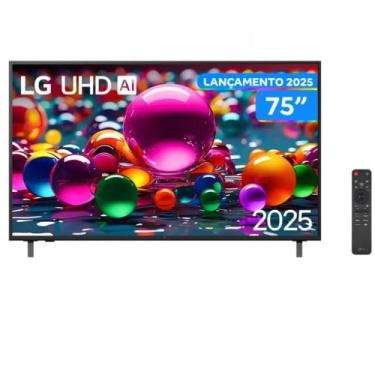 Imagem de Smart Tv LG Led 75 polegadas 75au801c0sa A7 Ai Processor 4k Gen8 Webos