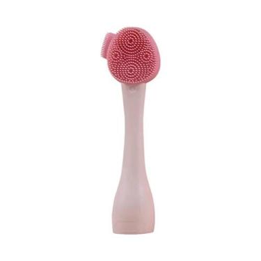 Imagem de Escova De Limpeza Facial De Silicone 2 Em 1 Removedor De Máscara De La
