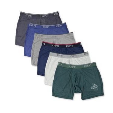 Imagem de Kit C/ 6 Cueca Boxer Personalizada De Microfibra Dom Marco Tamanho:GG,