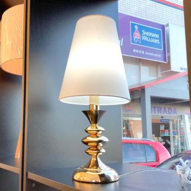 Imagem de Abajour Tupiara Zen Golden 1 Lamp E14 2-4801 Ab Dr