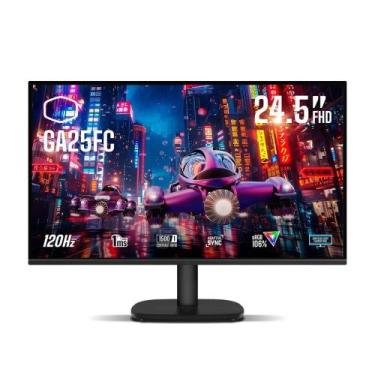 Imagem de Monitor Gamer Cooler Master 24.5", FHD, 120Hz, 1ms, IPS, HDMI e VGA, C