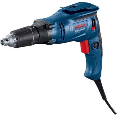 Imagem de Parafusadeira Bosch para Drywall GTB 650 com Clip de Cintura 650W Inox 220V