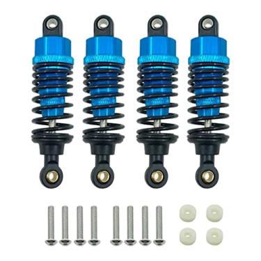 Imagem de Yiju Amortecedor RC de substituição de 55 mm para Tt-01 Tt-02 TA05 Drifts Acessórios de modelo de carro - Azul