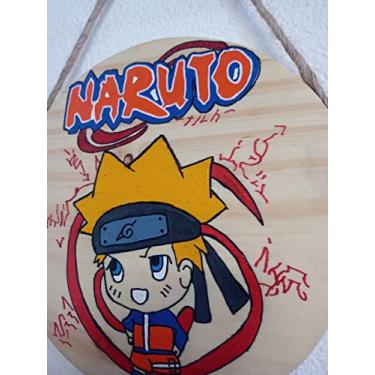 Imagem de Placa Artesanal Decorativa - Naruto I