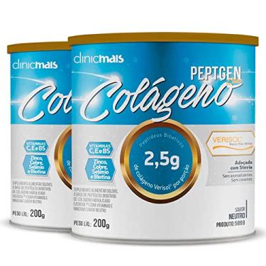 Imagem de Kit 2 Colágeno Verisol ClinicMais 200g Neutro