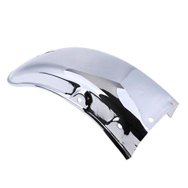 Imagem de Kesoto Motocicleta para-lama com roda traseira cromada para Suzuki GN125/GN250