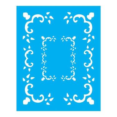 Imagem de Stencil Tamako Molduras - 20X25Cm - Ref 1021