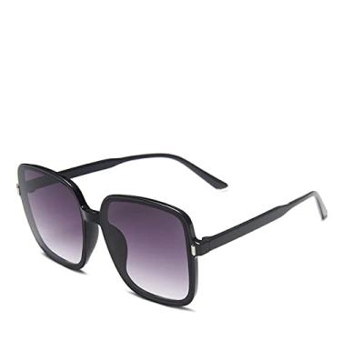 Imagem de Fashion Oversized Square Sunglasses Women Luxury Designer Vintage Gradient Sun Glasses UV400 Classic Big Frame Eyewear For Lady,C2,china