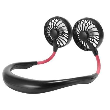 Imagem de Ventilador Mini Portatil Pendurar Pescoço Usb Bateria Lazer
