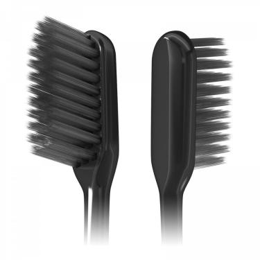 Imagem de Escova Dental Colgate Slim Soft Black Macia Com 3 Unidades