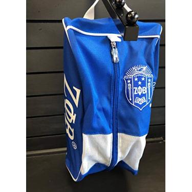 Imagem de Zeta Phi beta Sorority Red and White Shoe Bag Storage