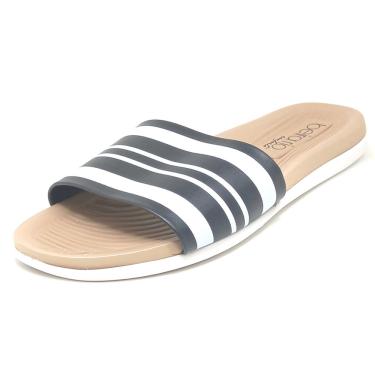 Imagem de Chinelo Beira Rio Slide Feminino Confortavel Sandalia Macia