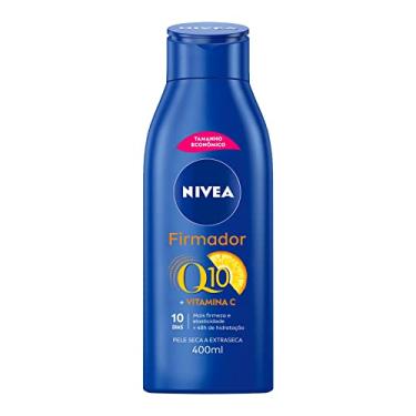 Imagem de NIVEA Hidratante Firmador Q10 Vitamina C Pele Seca - Hidratante que melhora a elasticidade da pele em 10 dias, previne a flacidez e ainda hidrata intensamente, ideal para pele seca - 400ml