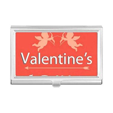 Imagem de Estojo porta-cartões Happy Valentine's Day Angels Love