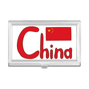 Imagem de Carteira de bolso com estampa vermelha da bandeira nacional chinesa da China