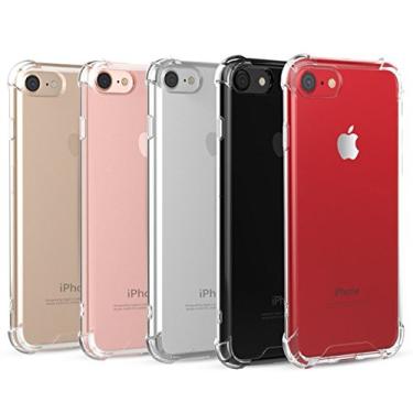 Imagem de Capa Celular Apple Iphone 7 Plus iPhone 8 Plus 5.5" Bordas Anti impacto Gel TPU Transparente Silicone