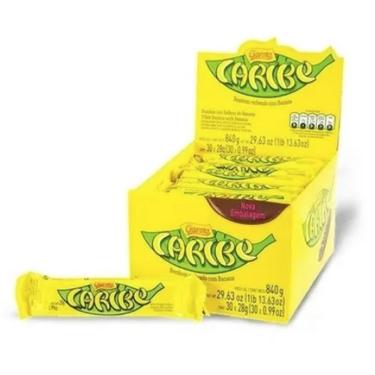 Imagem de Chocolate Caribe Banana 28g c/30 - Garoto