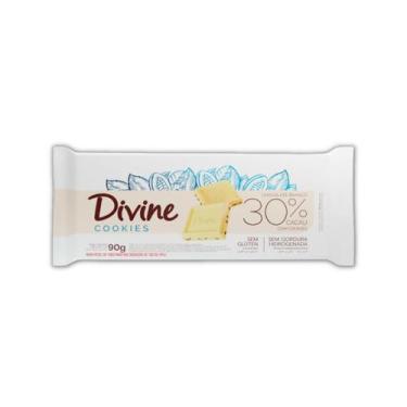 Imagem de Chocolate Branco Com Cookies Divine 90G